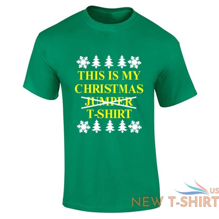 this is my christmas t shirt print mens boys short sleeve gym cotton tee lot 4.jpg