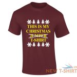 this is my christmas t shirt print mens boys short sleeve gym cotton tee lot 6.jpg