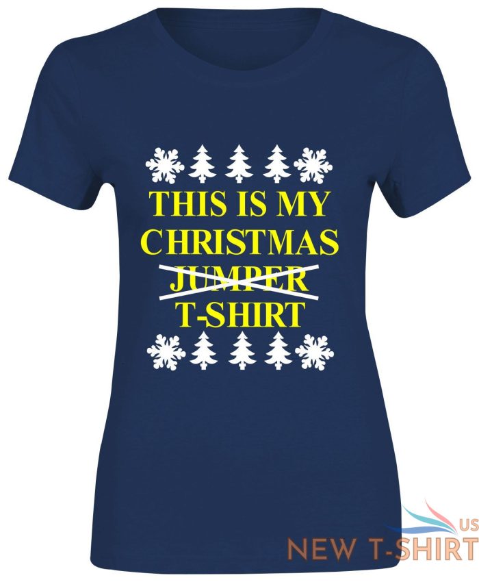 this is my christmas t shirt print womens short sleeve girls cotton tee lot 6 1.jpg