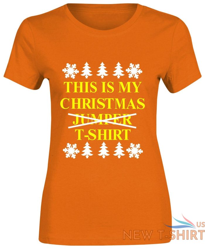 this is my christmas t shirt print womens short sleeve girls cotton tee lot 7 1.jpg