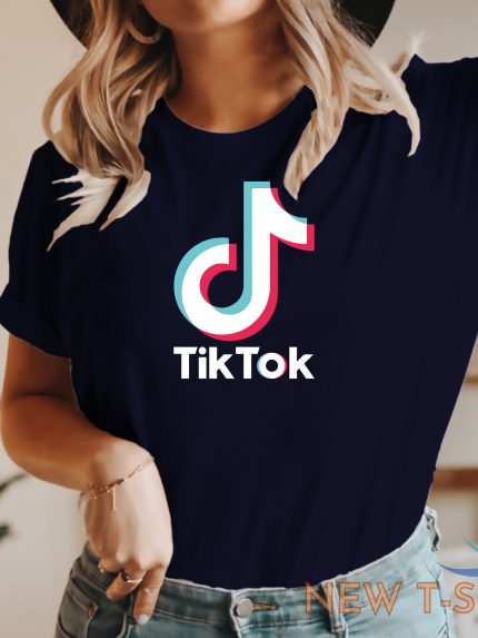 tik tok t shirt short sleeve black adult mens women kids t shirt tee top tiktok 1.jpg