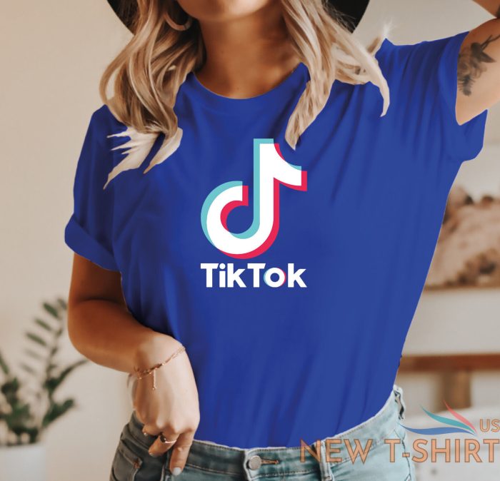 tik tok t shirt short sleeve black adult mens women kids t shirt tee top tiktok 4.jpg