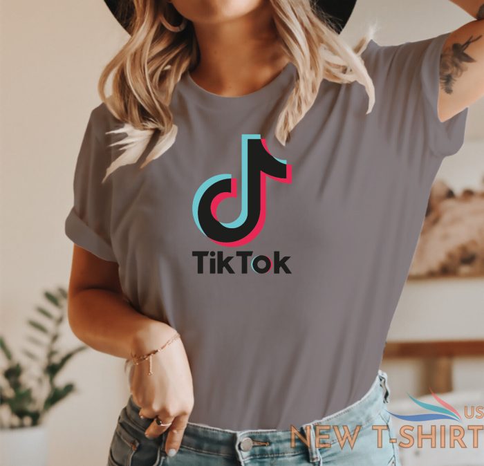 tik tok t shirt short sleeve black adult mens women kids t shirt tee top tiktok 8.jpg