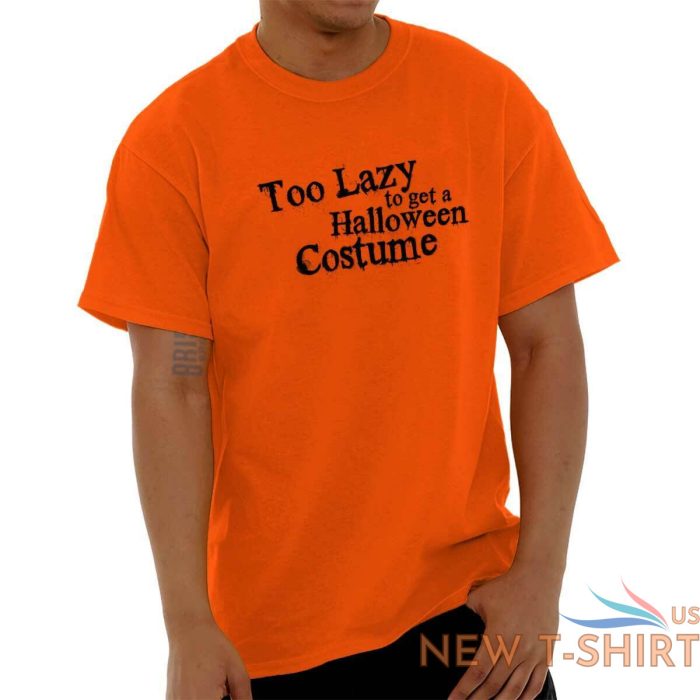 too lazy happy halloween costume spooky t shirt tee for women for men dad mom 0.jpg