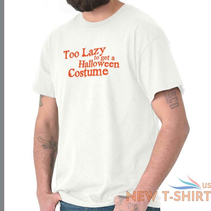 too lazy happy halloween costume spooky t shirt tee for women for men dad mom 8.jpg