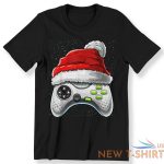 video game controller christmas for men boys kids adult t shirt santa hat gamer 8.jpg