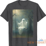 vintage halloween costume ghost swing in the forest gothic t shirt 3.png