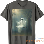 vintage halloween costume ghost swing in the forest gothic t shirt 7.png