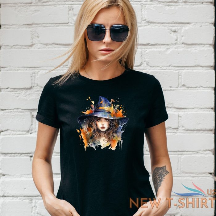 witch design t shirt fall autumn halloween ghost trick pagan unisex lady fit 0.jpg