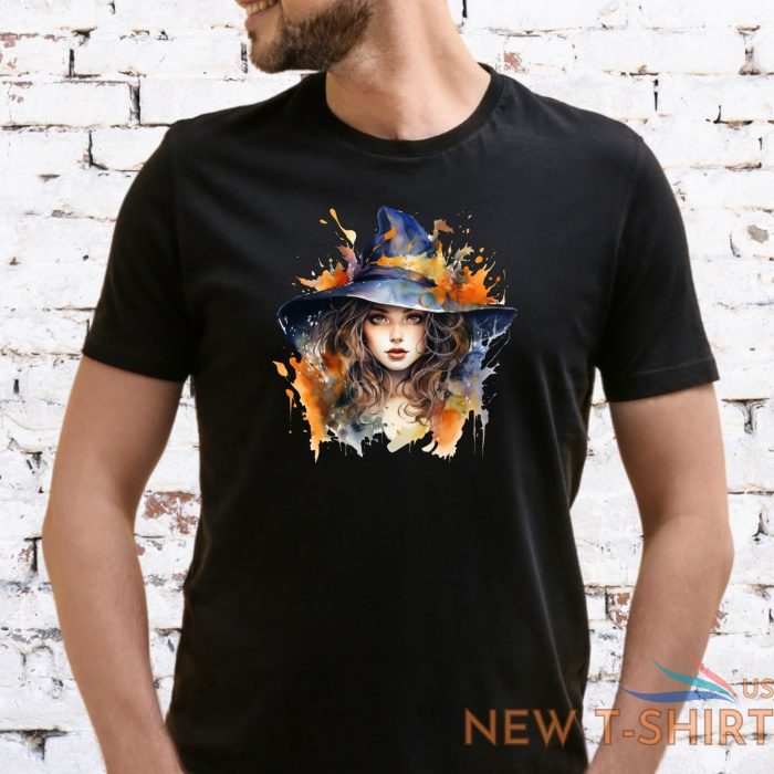 witch design t shirt fall autumn halloween ghost trick pagan unisex lady fit 1.jpg