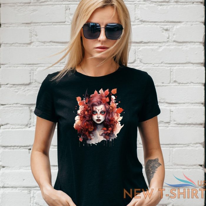 witch design t shirt fall autumn halloween pumpkin trick pagan unisex lady fit 0.jpg