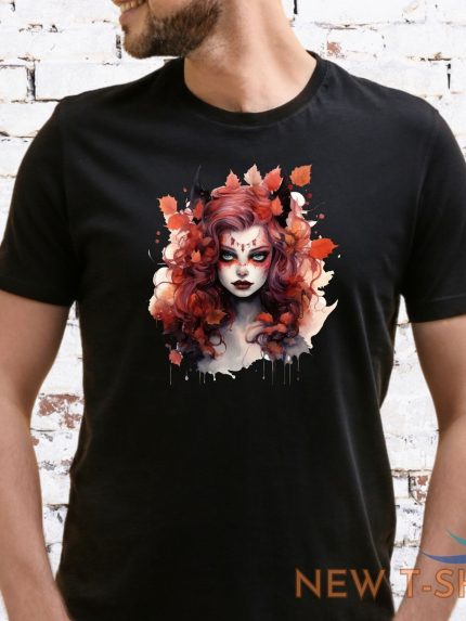 witch design t shirt fall autumn halloween pumpkin trick pagan unisex lady fit 1.jpg