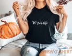 witch life t shirt halloween autumn party funny tee costume top gift spooky 0.jpg