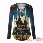 women blouse loose casual halloween long sleeved printed v neck t shirt tops us 9 1.jpg