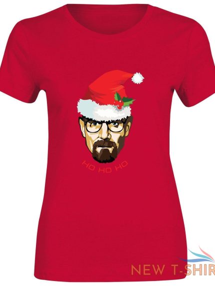 women christmas print ho ho ho t shirt party wear top tees 0.jpg