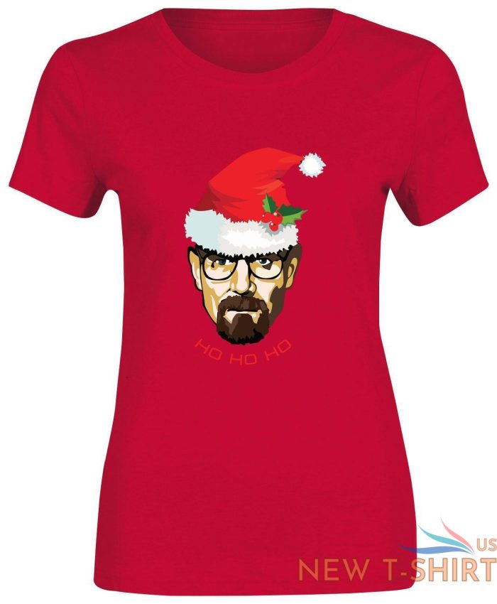 women christmas print ho ho ho t shirt party wear top tees 0.jpg