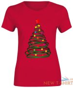 women christmas tree stars print shirt short sleeve xmas gift top tees 0.jpg