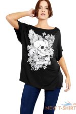 women heart skeleton hand scary skull ladies halloween baggy batwing t shirt top 4 1.jpg