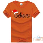 womens believe christmas t shirt girls xmas gift party wear shirt top tees 2.jpg