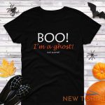 womens boo i m a ghost act scared t shirt halloween fall t shirt scary spooky 0.jpg