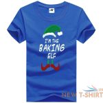 womens christmas baking elf printed t shirt 100 cotton xmas party top tees 0.jpg