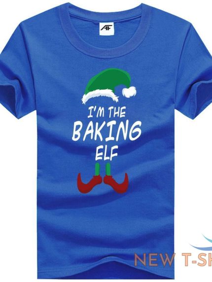 womens christmas baking elf printed t shirt 100 cotton xmas party top tees 0.jpg