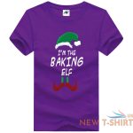 womens christmas baking elf printed t shirt 100 cotton xmas party top tees 6.jpg