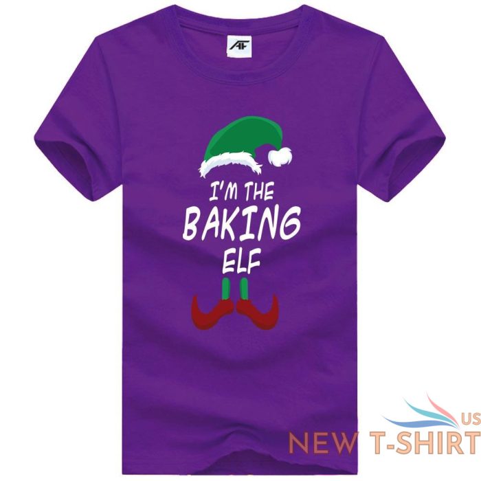 womens christmas baking elf printed t shirt 100 cotton xmas party top tees 6.jpg