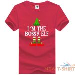 womens christmas bossy elf printed t shirt girls crew neck novelty xmas top 8.jpg