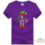 womens christmas game elf printed t shirt girls crew neck novelty xmas top 5.jpg