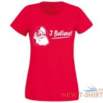 womens christmas j believe printed t shirt girls short sleeve cotton casual top 3.jpg