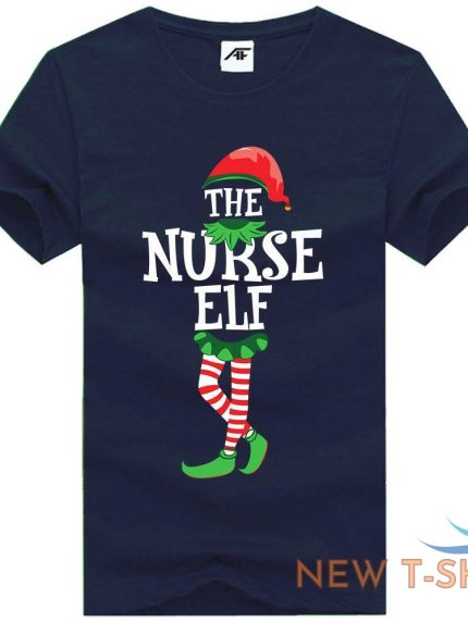 womens christmas nurse elf printed t shirt 100 cotton xmas party top tees 0 1.jpg