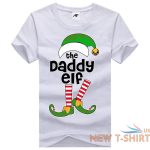 womens daddy elf christmas t shirt girls funny xmas party 100 cotton top tees 0.jpg