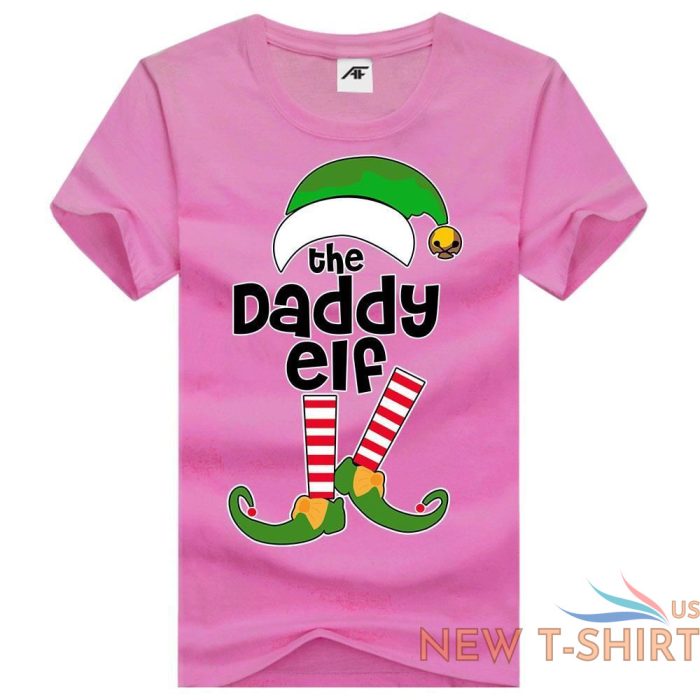 womens daddy elf christmas t shirt girls funny xmas party 100 cotton top tees 1.jpg