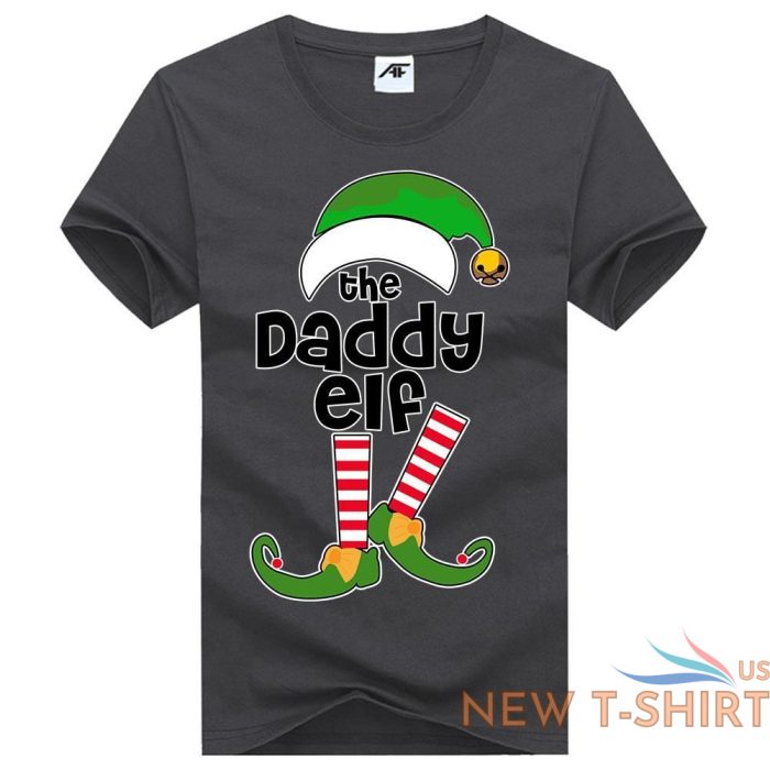 womens daddy elf christmas t shirt girls funny xmas party 100 cotton top tees 3.jpg