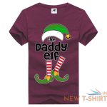 womens daddy elf christmas t shirt girls funny xmas party 100 cotton top tees 8.jpg