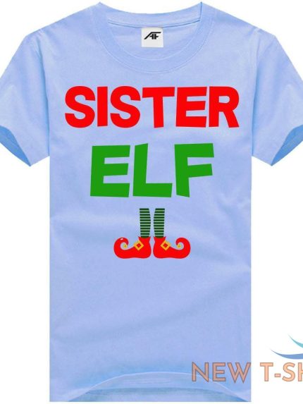 womens elf family christmas t shirt ladies xmas party wear 100 cotton top 0.jpg