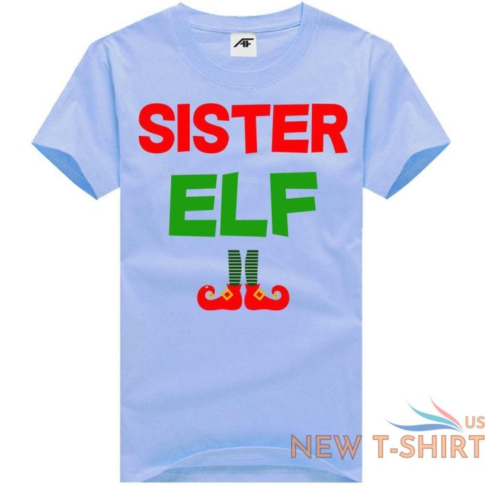 womens elf family christmas t shirt ladies xmas party wear 100 cotton top 0.jpg