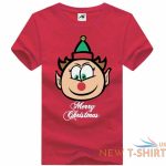 womens girls christmas party greetings t shirt round neck short sleeve shirts 5.jpg