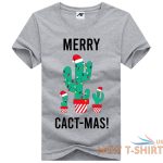 womens girls merry cact mas printed t shirt short sleeve xmas novlety top tees 2 1.jpg