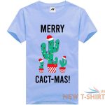 womens girls merry cact mas printed t shirt short sleeve xmas novlety top tees 5 1.jpg