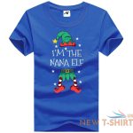 womens girls nana elf printed t shirt short sleeve stretchy novlety top tees 7.jpg