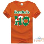 womens girls santa s ho printed t shirt short sleeve stretchy novlety top tees 7.jpg