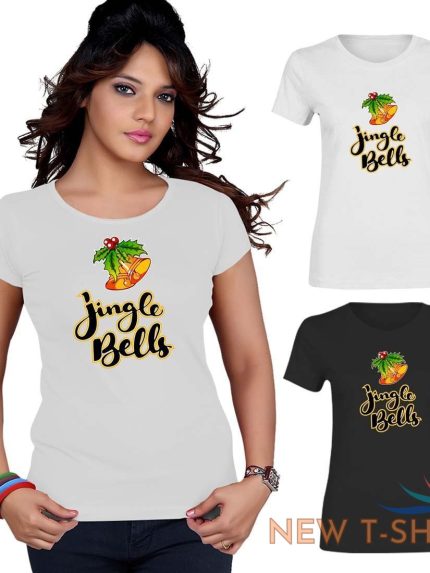 womens jingle bells xmas printed t shirt crew neck novelty theme party top 0.jpg