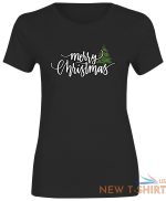 womens ladies merry christmas tree printed round neck casual t shirt tees 2.jpg