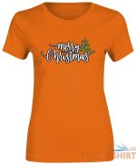 womens ladies merry christmas tree printed round neck casual t shirt tees 6.jpg