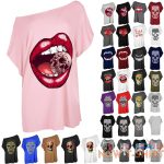 womens lips bitting skull head oversized baggy top ladies halloween t shirt top 0.jpg