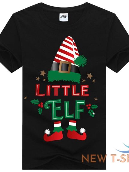 womens little elf christmas t shirt girls funny xmas party 100 cotton top tees 1 1.jpg