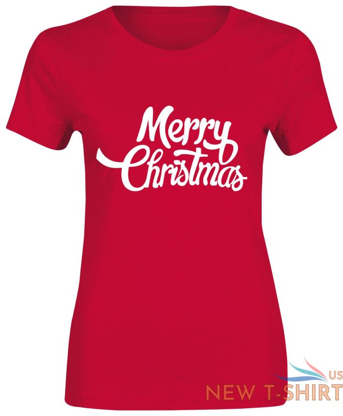 womens merry christmas print t shirt ladies short sleeve xmas party top tees 3.jpg