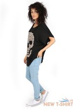 womens oversized t shirt ladies coustume lagenlook loose baggy batwing top new 2.jpg